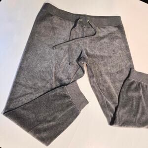 Juicy couture grey velour sweatpants